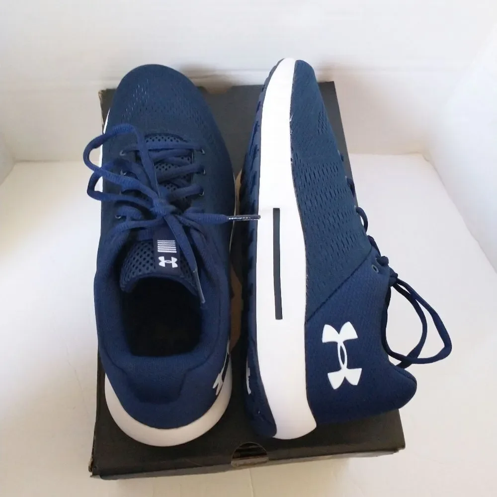 New! UNDER ARMOUR Men's Micro G Pursuit Sneakers Athletic Shoes Navy Blue Size 9